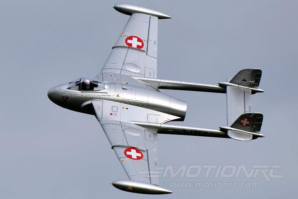 Freewing DH-112 Venom V3 Swiss Silver 90mm EDF Jet -PNP